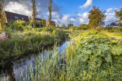 Some larger-scale developments have many LID options, including implementing vegetated bioswales and grass buffer strips along paved areas Some larger-scale developments have many LID options, including implementing vegetated bioswales and grass buffer strips along paved areas
