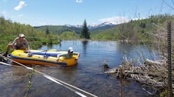 Researchers measured the size, shape and depth and analyzed soil and water chemistry of a beaver pond system in the Bear River Mountains north of Salt Lake City.