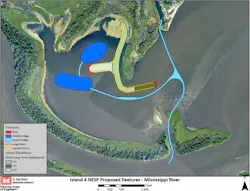 The proposed features for Island 4 under the Navigation and Ecosystem Sustainability Program.