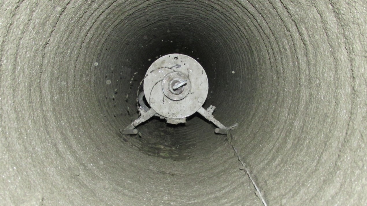 Mayer Specialty Services pulls a spinner spraying Storm Seal using a winch and electric control panel through a CMP in Hays, Kansas.