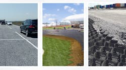 The suite of geotechnical calculation tools help complete evaluations using geocells, porous pavements and construction mats.