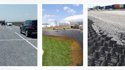 The suite of geotechnical calculation tools help complete evaluations using geocells, porous pavements and construction mats. The suite of geotechnical calculation tools help complete evaluations using geocells, porous pavements and construction mats.