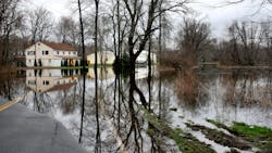 For buildings located near rivers and streams, awareness of multiple scenarios is key to understanding what flooding risks are possible. For buildings located near rivers and streams, awareness of multiple scenarios is key to understanding what flooding risks are possible.