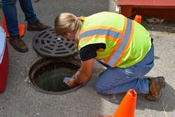 Photographs of the outfall and flow conditions at the time of inspection are important documentation to be saved with each outfall location. Photographs of the outfall and flow conditions at the time of inspection are important documentation to be saved with each outfall location.