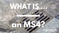 What is an MS4? | Stormwater Solutions