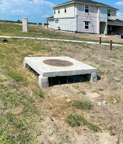 Runoff from a residential development project drains to an area Inlet Runoff from a residential development project drains to an area Inlet