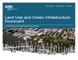 Front page of the Land Use and Green Infrastructure Score Card.