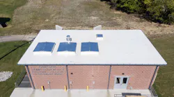 The new station includes three 250 horsepower vertical turbine pumps that can pump 16,000 gallons per minute. The new station includes three 250 horsepower vertical turbine pumps that can pump 16,000 gallons per minute.