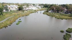 Drone footage of the Staten Island bluebelt network after Tropical Storm Ophelia, September 30, 2023. Credit: DEP Drone footage of the Staten Island bluebelt network after Tropical Storm Ophelia, September 30, 2023. Credit: DEP