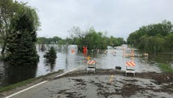 In recent years during heavy rains, about 60 homes in the area were completely inaccessible due to flooding. In recent years during heavy rains, about 60 homes in the area were completely inaccessible due to flooding.