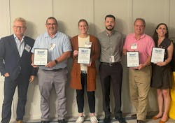 Fig 4 The New England Stormwater Collaborative named the CRWA and the Town of Natick, Massachusetts as co-awardees of its 2022 Stormy Award for “The Best Stormwater Idea in New England.” (Courtesy Weston & Sampson) Fig 4 The New England Stormwater Collaborative named the CRWA and the Town of Natick, Massachusetts as co-awardees of its 2022 Stormy Award for “The Best Stormwater Idea in New England.” (Courtesy Weston & Sampson)