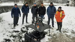 UISIC team with Hamilton Water team UISIC team with Hamilton Water team