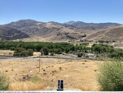 An overlook of McCarran Ranch. An overlook of McCarran Ranch.