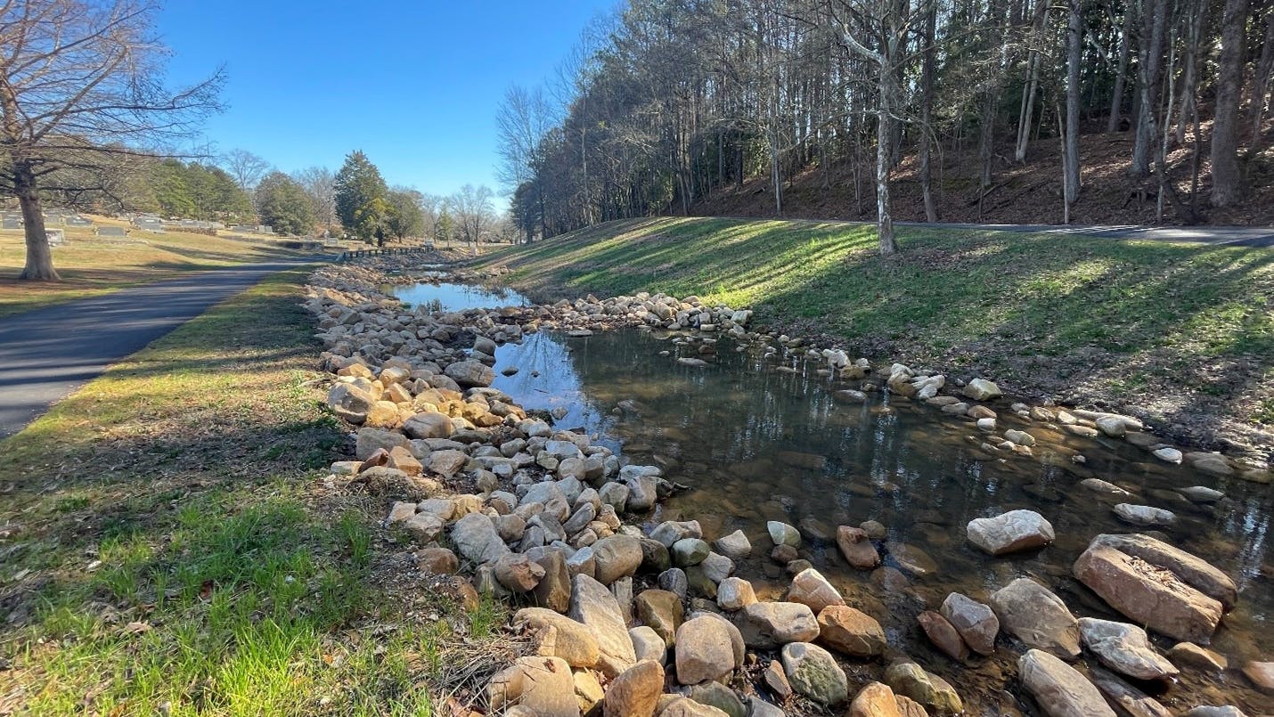 Rock selection is a critical component of RSC construction.