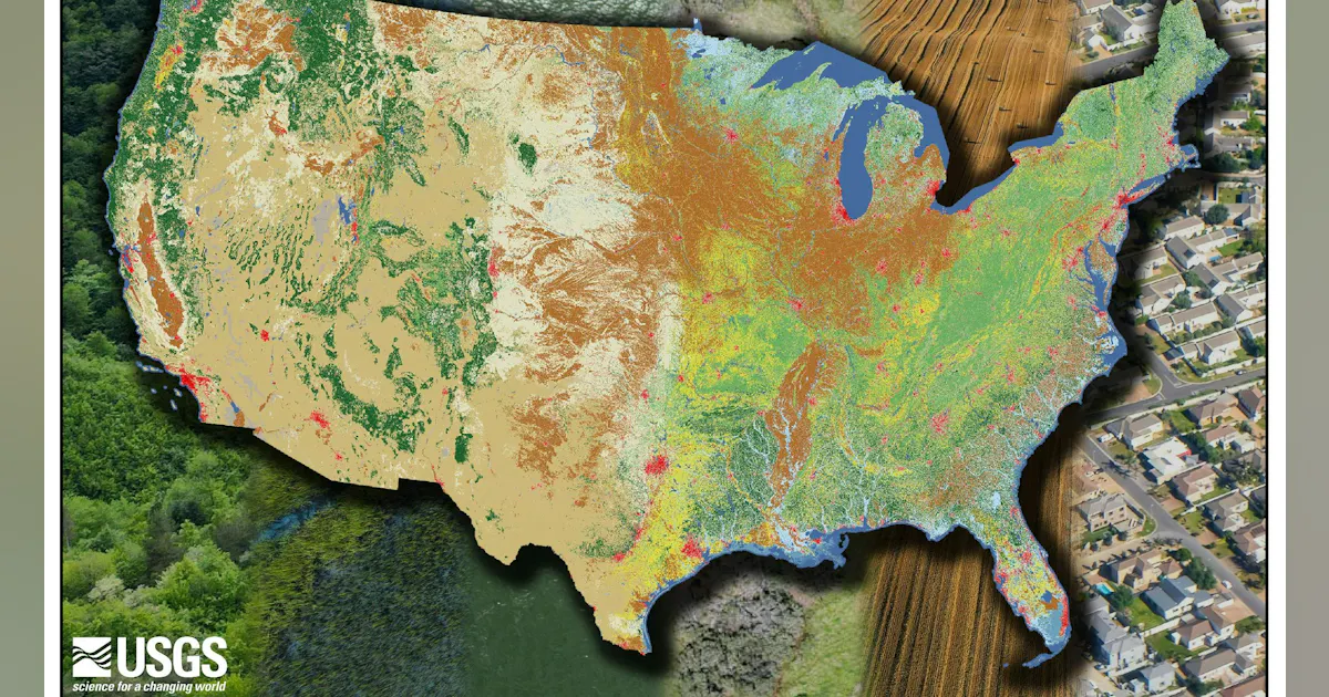 USGS releases new tools that map four decades of land cover change ...