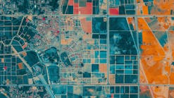 Map of elevation of a city urban area with roads and junctions for GIS and planning usage. Digital elevation model. GIS 3D illustration made after processing aerial pictures taken from a drone. It shows lidar scanned, huge urban area of a city with roads and junctions between dense blocks Map of elevation of a city urban area with roads and junctions for GIS and planning usage. Digital elevation model. GIS 3D illustration made after processing aerial pictures taken from a drone. It shows lidar scanned, huge urban area of a city with roads and junctions between dense blocks