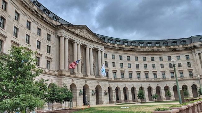 Environmental protection agency EPA building exterior District of Columbia.