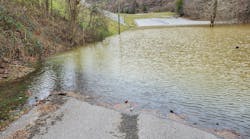 Dewey Lake in Van Lear, KY Flooding at Elevation 660, which is ten feet above summer pool on Valentines Day 2020. Dewey Lake in Van Lear, KY Flooding at Elevation 660, which is ten feet above summer pool on Valentines Day 2020.