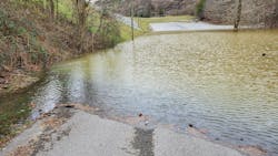Dewey Lake in Van Lear, KY Flooding at Elevation 660, which is ten feet above summer pool on Valentines Day 2020. Dewey Lake in Van Lear, KY Flooding at Elevation 660, which is ten feet above summer pool on Valentines Day 2020.