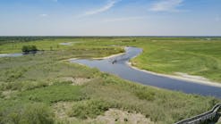 Airboating on the St Johns River in Brevard County, Florida. Airboating on the St Johns River in Brevard County, Florida.