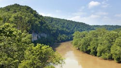 Scenic view of the Kentucky River from Raven Run Nature Sanctuary Scenic view of the Kentucky River from Raven Run Nature Sanctuary