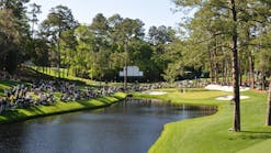 The 16th hole at the Augusta National Golf Club The 16th hole at the Augusta National Golf Club