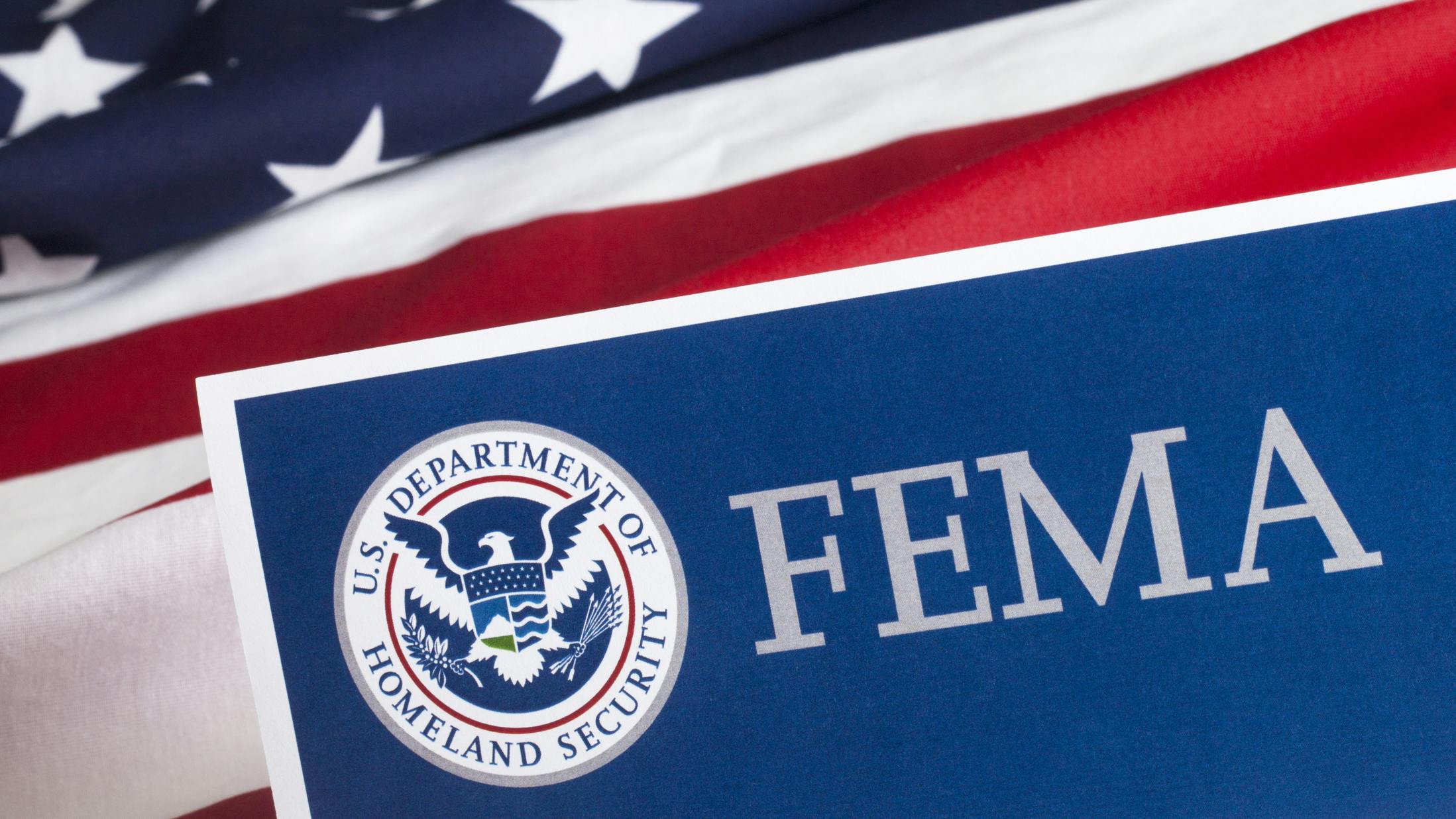 FEMA US Homeland Security Citizen and Immigration Services Flyer Closeup