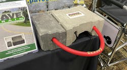 These pavers heat from the inside These pavers heat from the inside