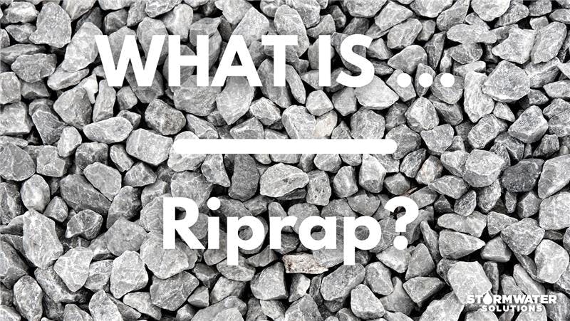What is riprap?