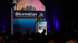 Sarah Matin delivers the keynote speech at StormCon in Orlando. Sarah Matin delivers the keynote speech at StormCon in Orlando.