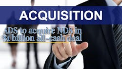 ADS to acquire NDS in $1 billion deal, expanding stormwater and irrigation portfolio ADS to acquire NDS in $1 billion deal, expanding stormwater and irrigation portfolio