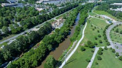 Etowah River Park in Canton, Georgia, USA Etowah River Park in Canton, Georgia, USA