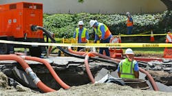 Los Angeles Sinkhole Los Angeles Sinkhole