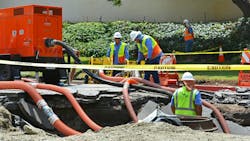Los Angeles Sinkhole Los Angeles Sinkhole
