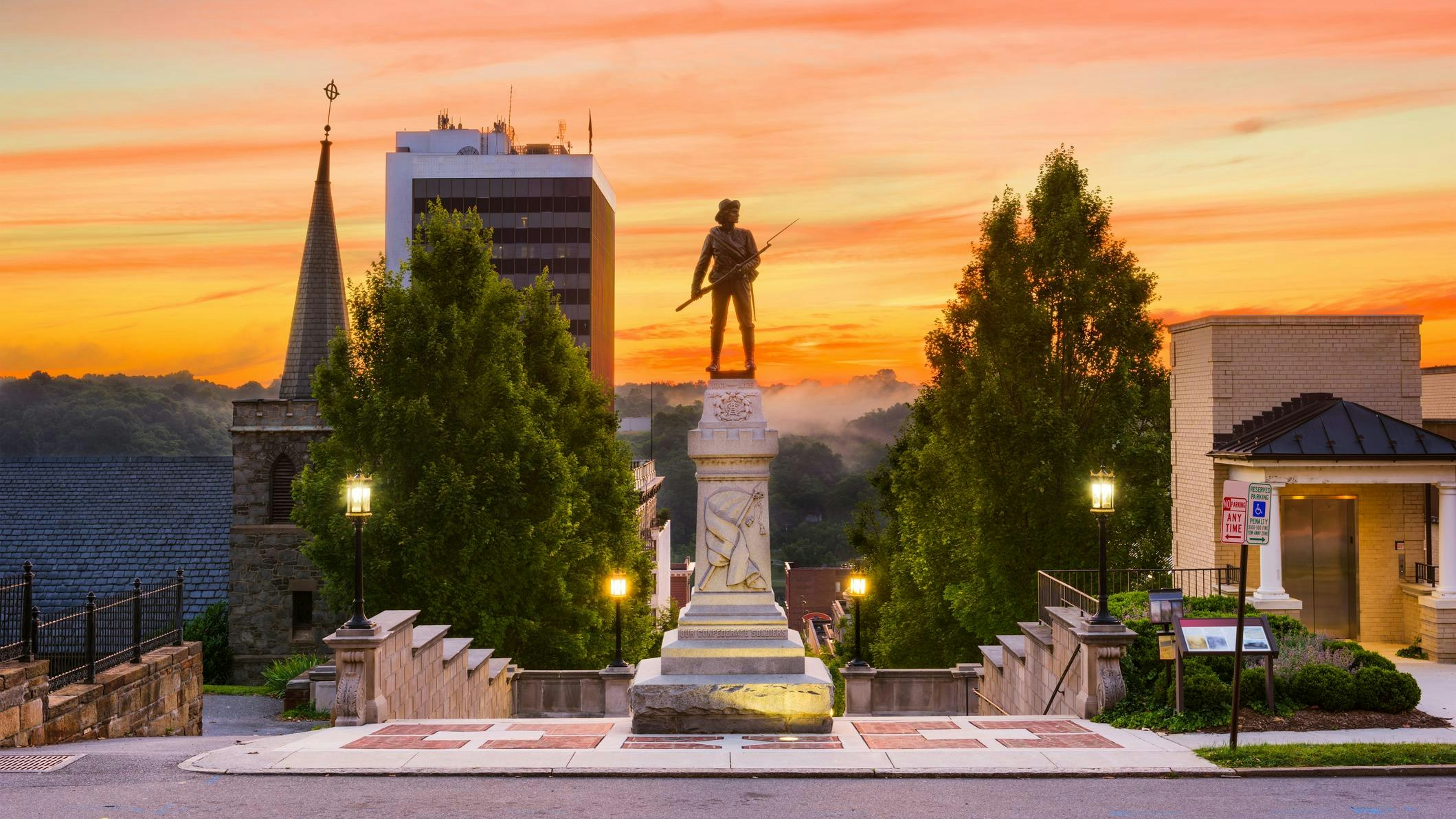 Lynchburg, Virginia at Monument Terrace