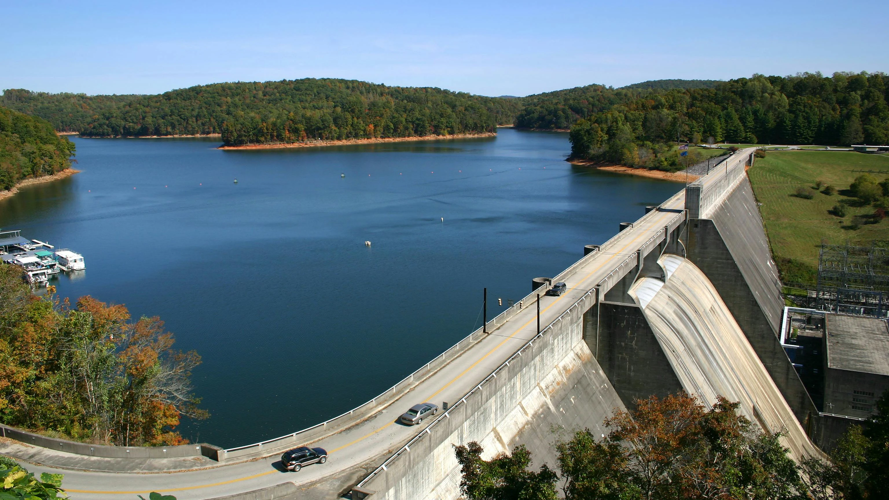 Norris Dam, a hydroelectric dam located in East Tennessee.