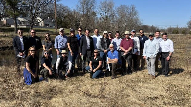 EPA officials met with local governments, conservation districts and community partners to review projects focused on stormwater management, stream restoration and agricultural best management practices (Photo credit: EPA).