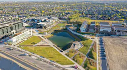 Radio Park in urban west Calgary, Alberta, is forward-thinking and multi-functional, integrating people spaces with stormwater management and natural landscape.