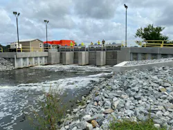 The flood gate system has already been tested against a near-hurricane event in August 2025. The flood gate system has already been tested against a near-hurricane event in August 2025.