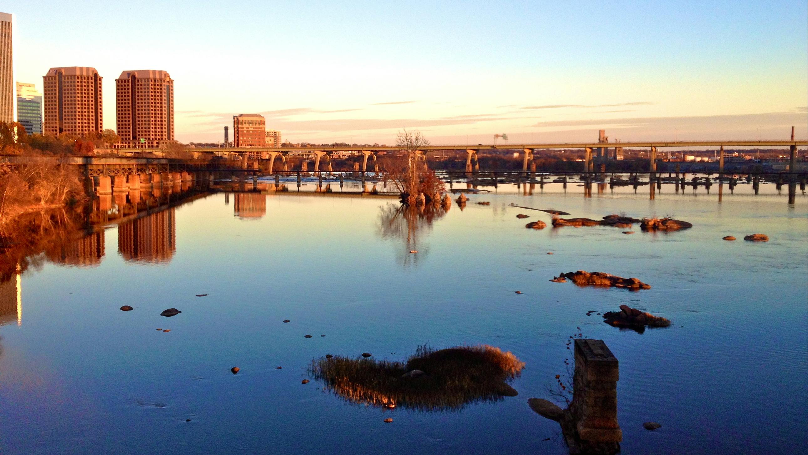 Sunset in Richmond Virginia