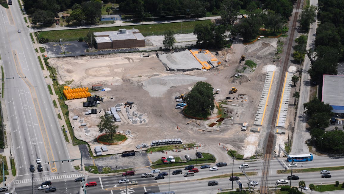 By incorporating water harvesting into urban projects, municipalities can create a readily available water supply for other uses. Underground storage allows developers to make better use of land that would otherwise be used as a retention pond.