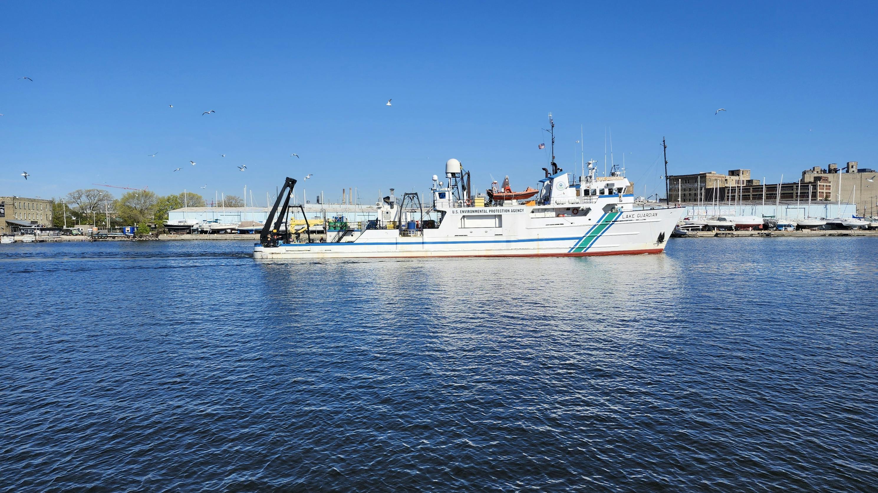 EPA&rsquo;s Research Vessel Lake Guardian Begins Annual Sampling of Great Lakes